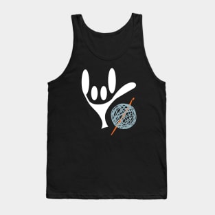 ASL Sign Language Love Crocheting Tank Top